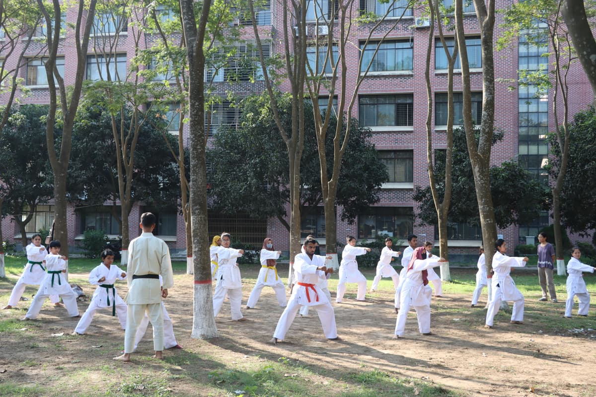 HKD Karate training